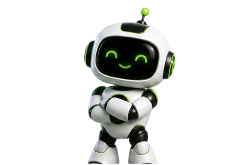 Ecom AI robot mascot